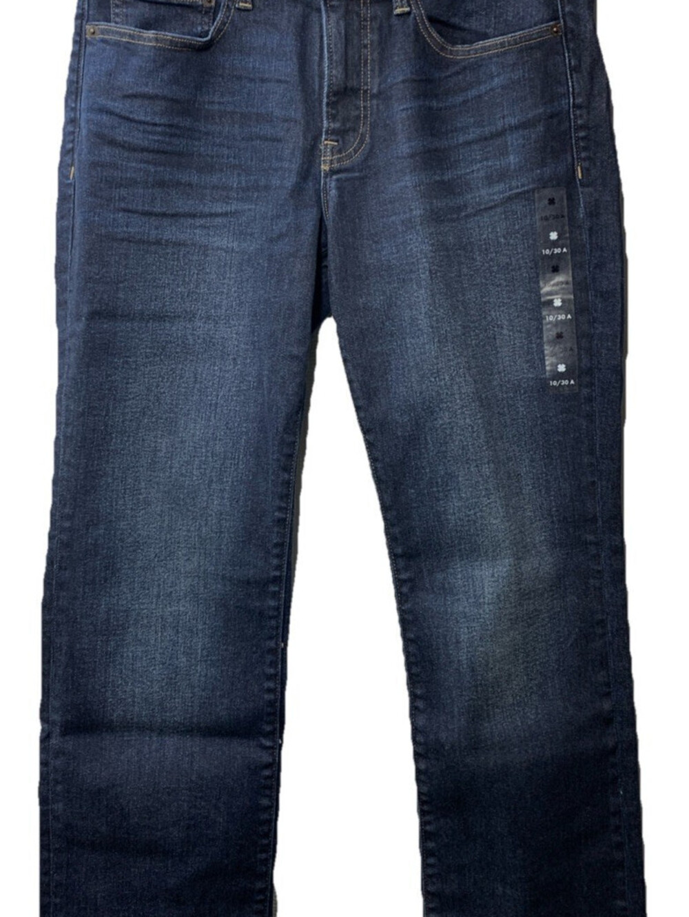 Lucky Brand Women's Dark Blue Mid Rise Straight Jeans Size 10/30A Long Pants